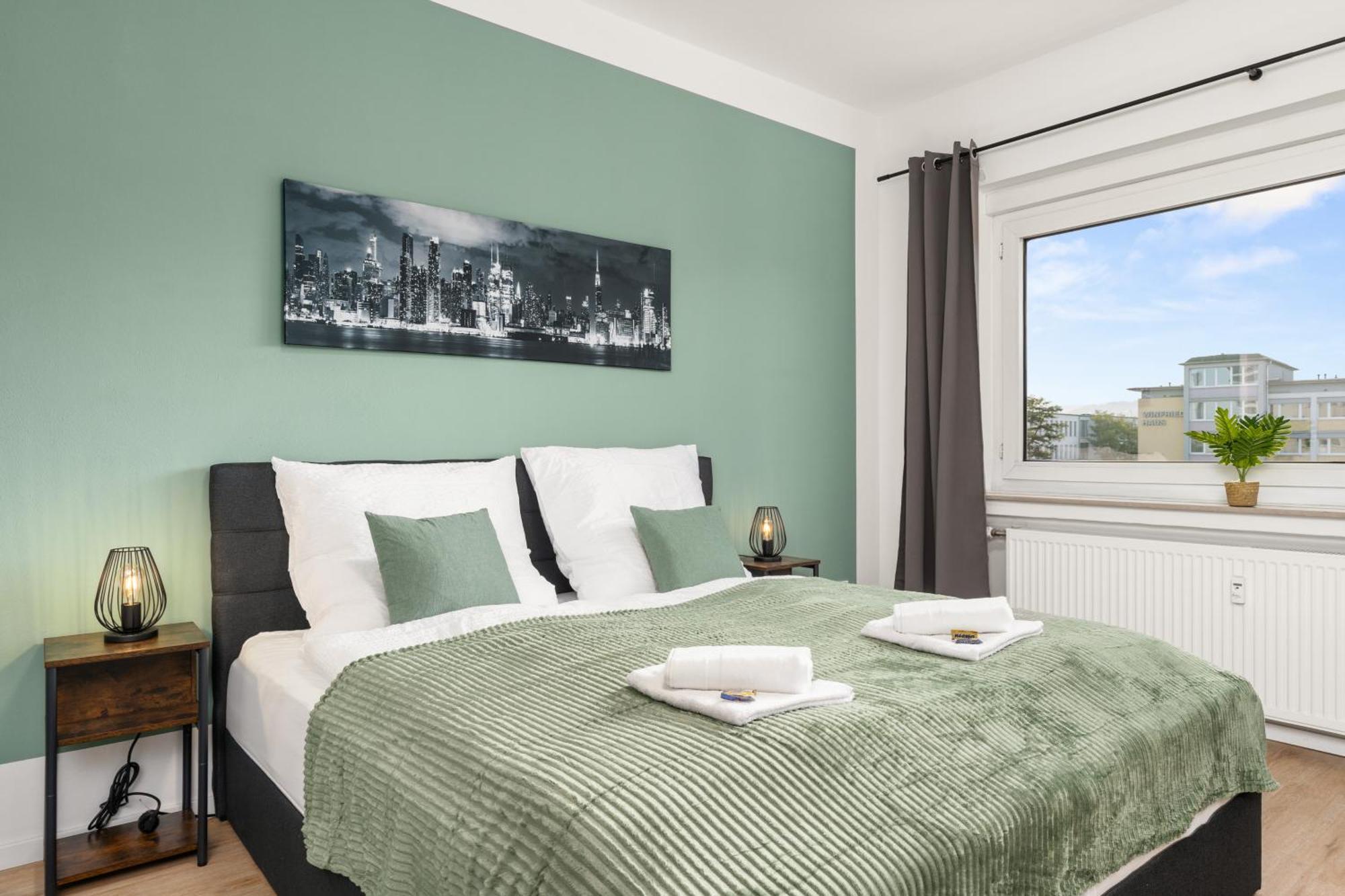 Homely-Apartment Manhattanart, Zentral, Parkplatz, Billard,Ps4, Dart, Balkon Білефельд Екстер'єр фото