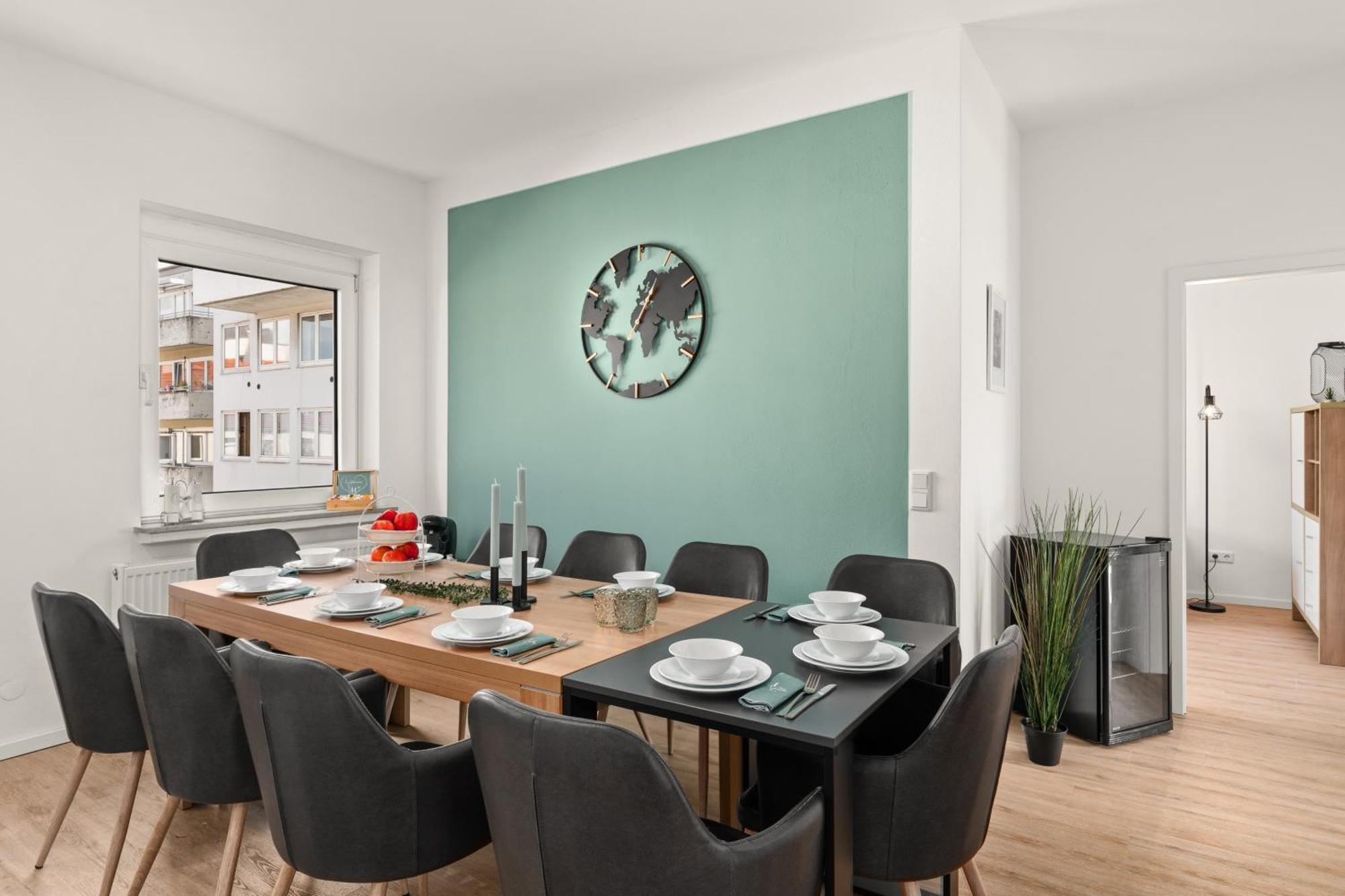 Homely-Apartment Manhattanart, Zentral, Parkplatz, Billard,Ps4, Dart, Balkon Білефельд Екстер'єр фото